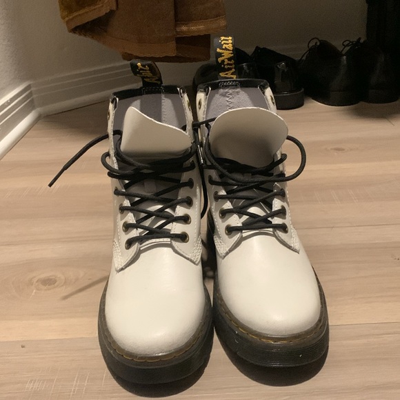 Dr. Martens White Boots, Size 39 - Picture 5 of 5